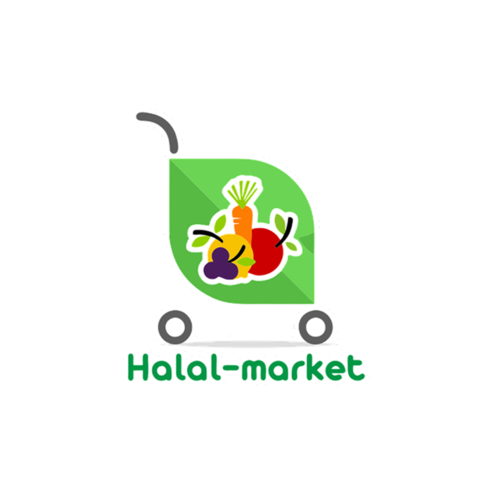Halal market logo