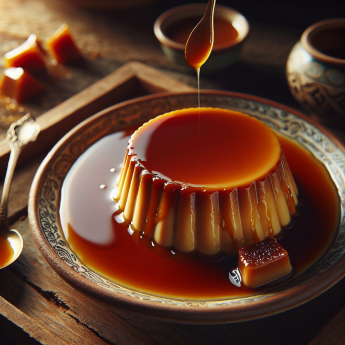 Flan de caramelo