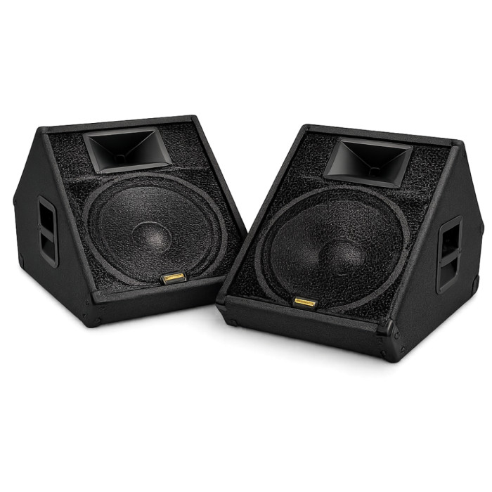 15" Audio Monitors [Foldback, set of 2]