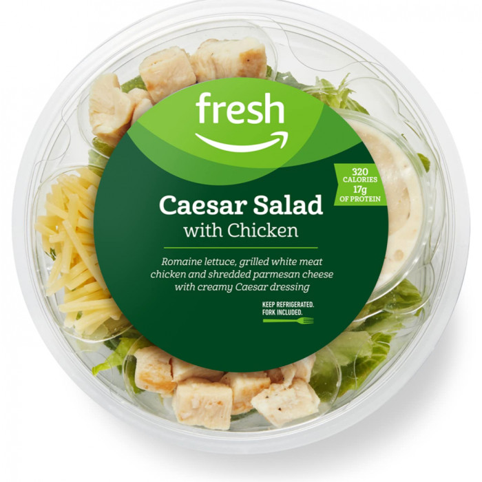 Amazon Fresh Brand, Caesar Salad with Chicken 400