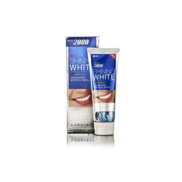 Тіс пастасы Dental Clinic 2080 Shining White ағартатын жарқыраған ақтық 100 гр