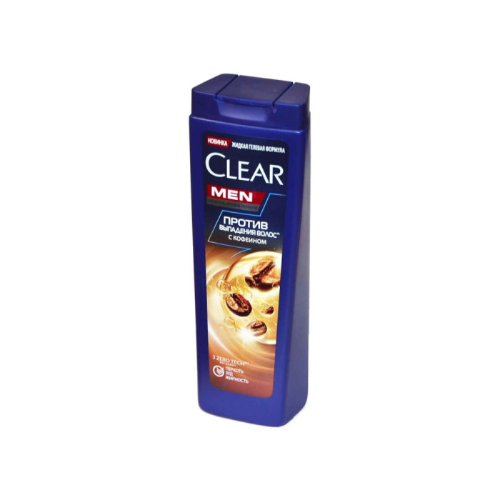 Кофеинмен Clear Men шаш түсуі мен перхотқа қарсы шампунь 380 мл