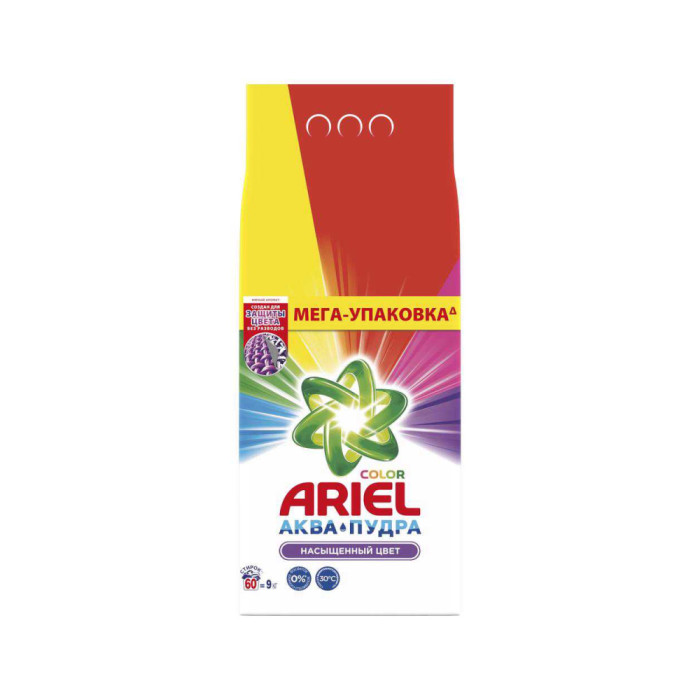 Порошок для стирки Ariel Color Насыщенный цвет автомат 9 кг
