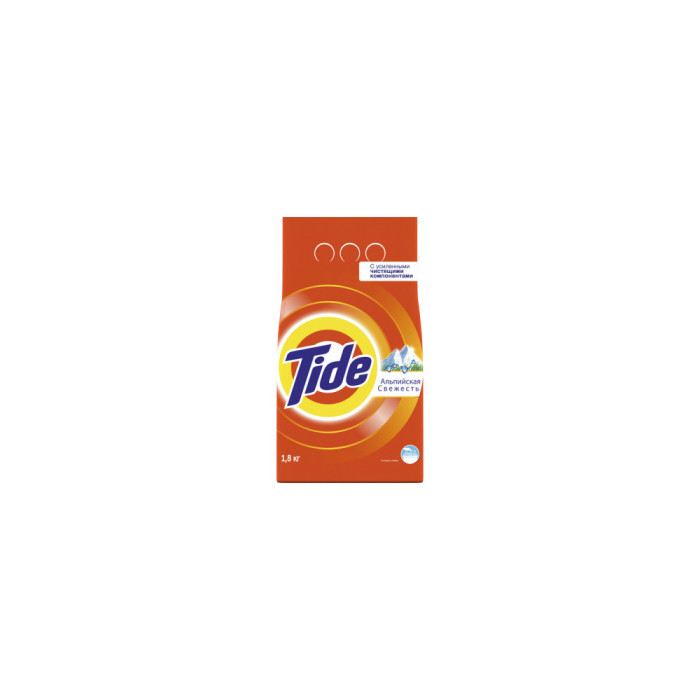 Порошок для стирки Tide Альпийская свежесть ручной 1.8 кг