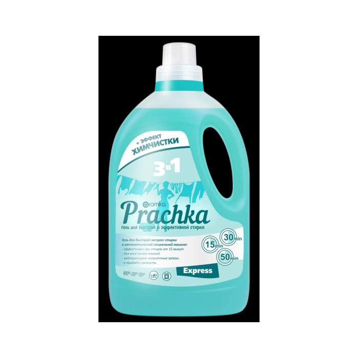 Гель для стирки Prachka Express для ручной и машинной стирки 3.3 л