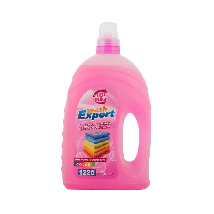 Гель для стирки цветного белья Aromika Wash Expert с пятновыводителем 4.3 л
