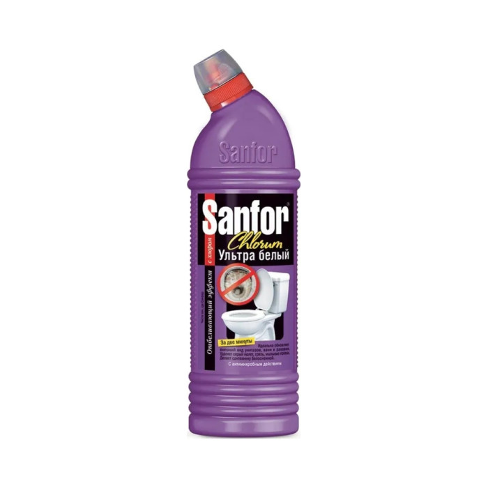 Средство чистящие для ванной Sanfor Chlorum