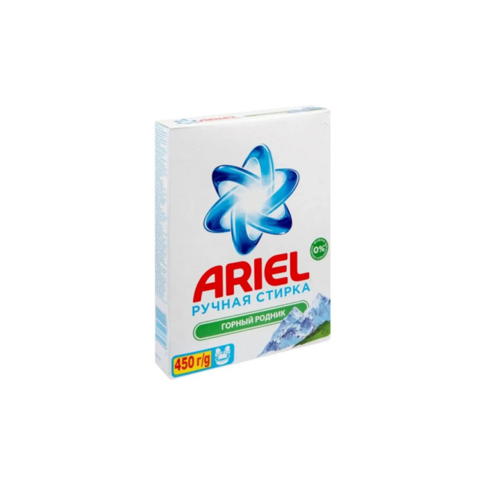 Порошок для стирки Ariel Горный родник ручной 450 гр