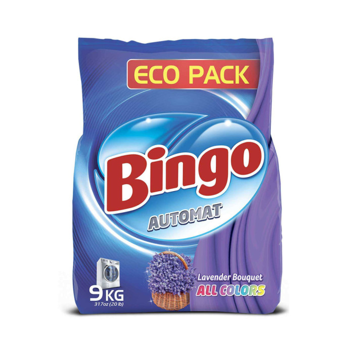Порошок для стирки Bingo All Colors Lavanda  9 кг