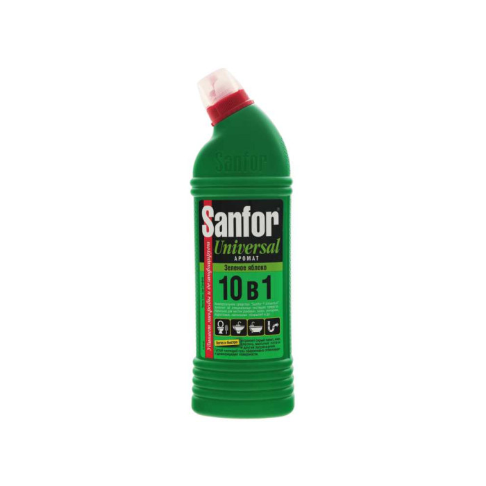 Sanfor Universal 10в1 Жасыл алма әмбебап 750 мл тазартқыш құрал