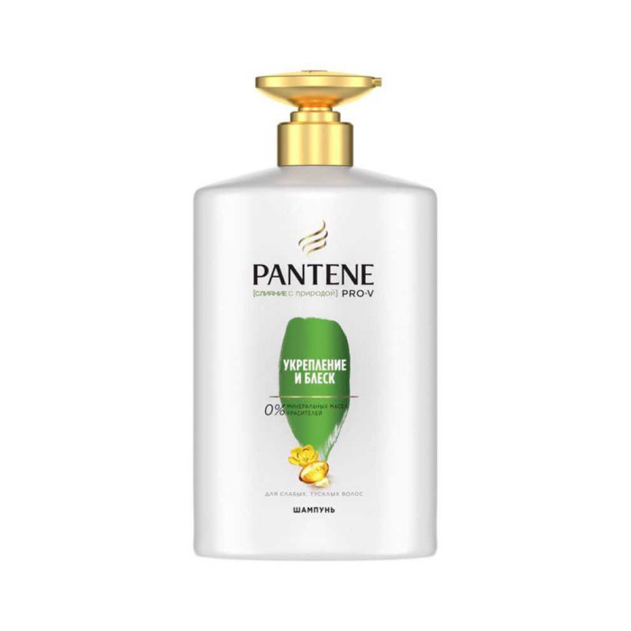 Pantene Шампунь Табиғатпен бірігу күшейту және жарқыл 900 мл