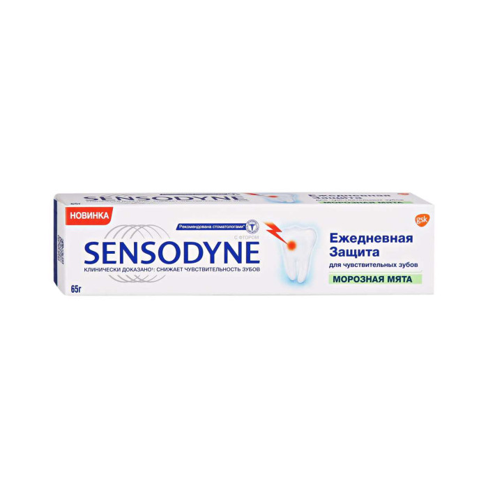 Sensodyne Тіс пастасы Күнделікті Қорғау жұмсақ мята 65 мл