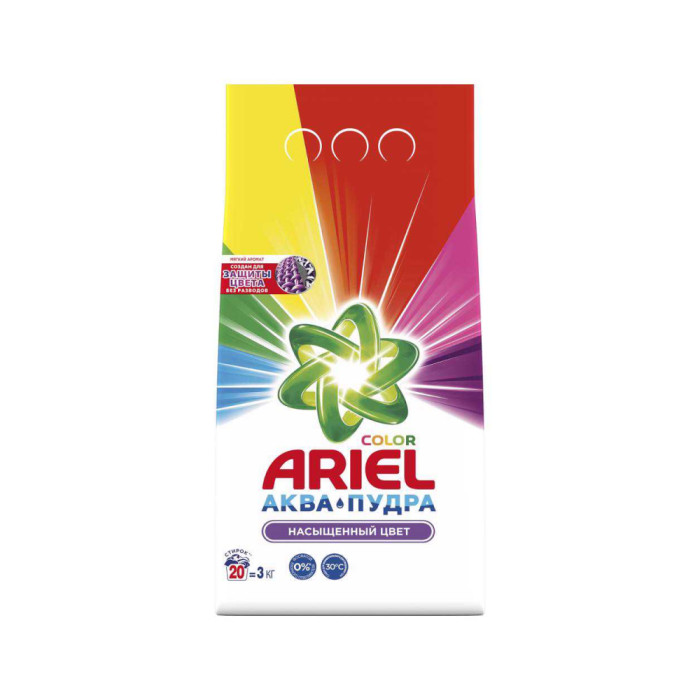 Порошок для стирки Ariel Color&Style автомат 3 кг