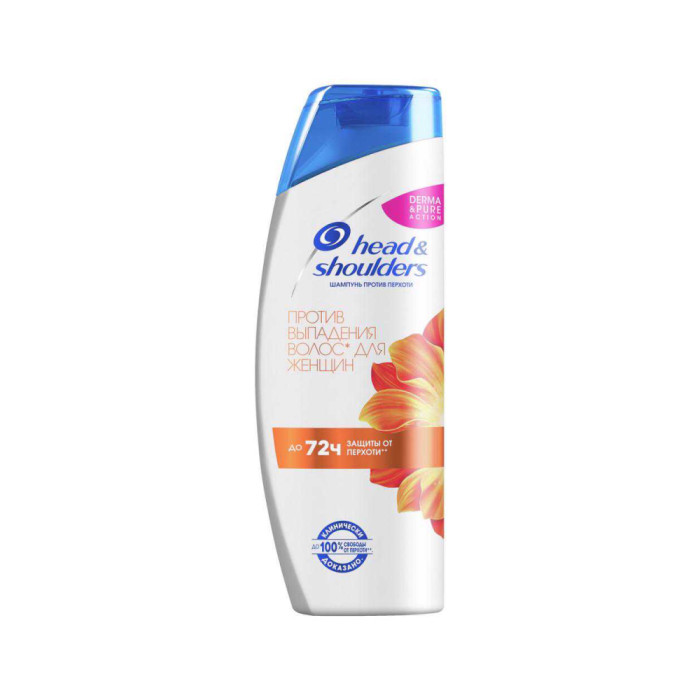 Head&Shoulders әйелдерге арналған шашқа арналған сусабын, шаштың түсуіне қарсы, перхотқа қарсы 400 мл