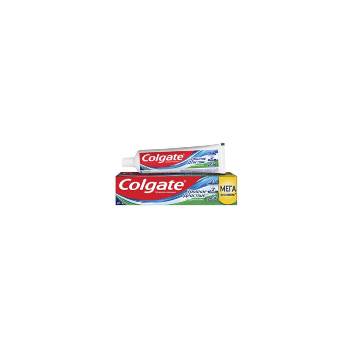 Colgate тіс пастасы үш есе әсері табиғи мята 150 мл
