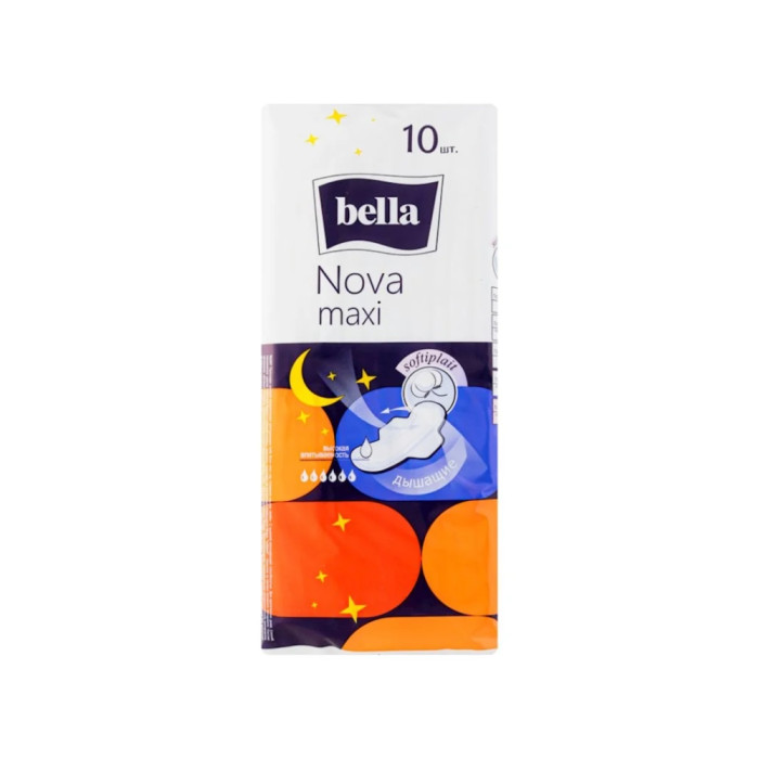 Гигиеналық төсемдер Bella Nova Maxi 10 шт