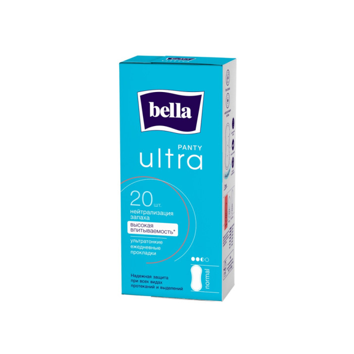 Bella Panty Ultra Normal 20 шт күнделікті төсемдер
