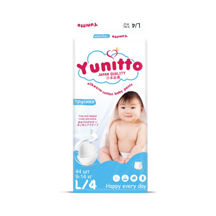 Трусики Yunitto L 44 шт