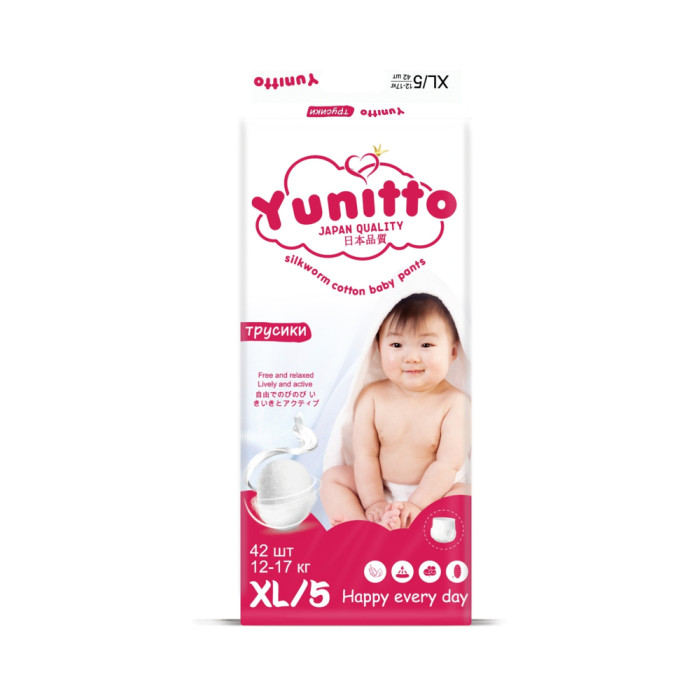 Yunitto трусики XL 42 шт