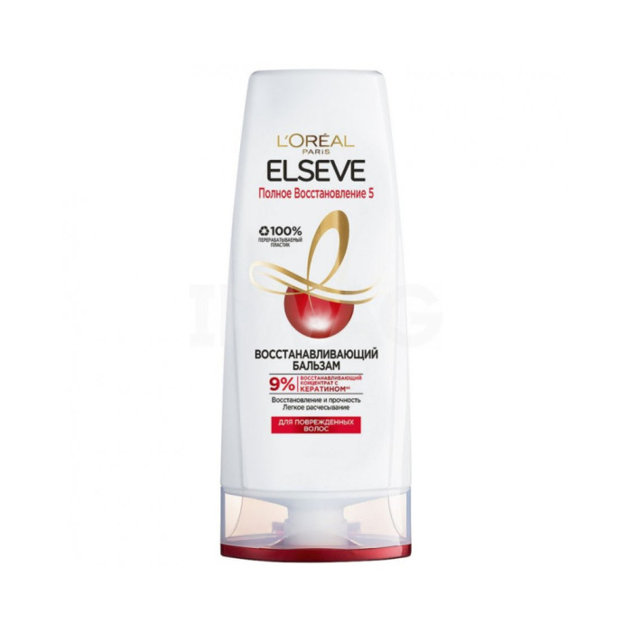 L'Oreal Paris Elseve шашқа арналған бальзам-ополаскиватель Толық қалпына келтіру 5 400 мл