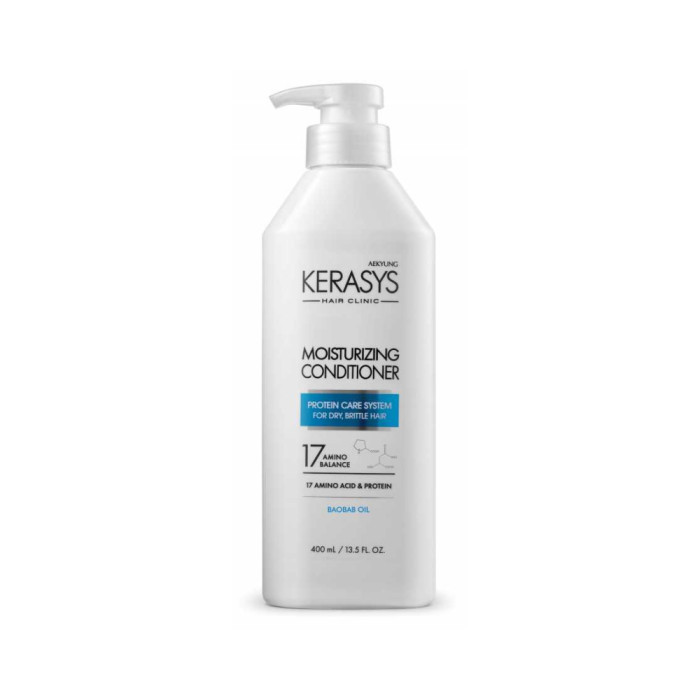 Kerasys Moisturizing Baobab Oil Шашқа арналған кондиционер Ылғалдандыратын 400 мл