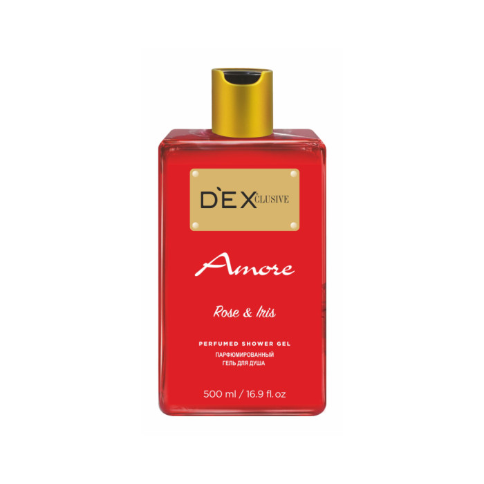 Гель для душа парфюмированный Dexclusive Amore Rose 500 мл