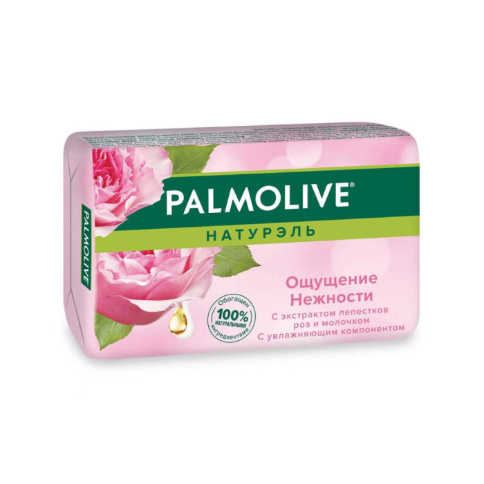 Мыло кусковое Palmolive Натурэль Молоко и Роза 150 гр