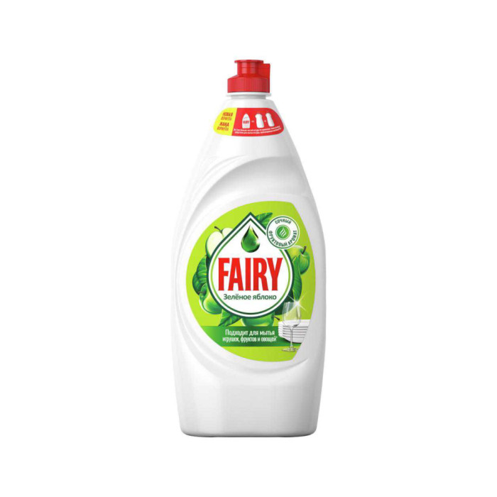 Средство для мытья посуды Fairy Зеленое яблоко 900 мл