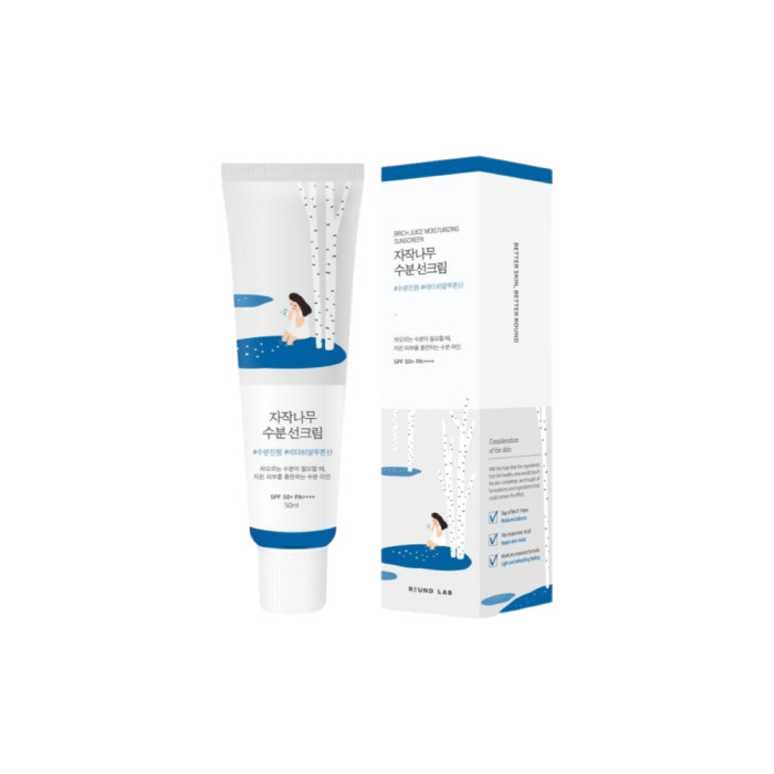 Round Lab Бет бұтақ сусыны ылғалдандыратын күн кремі SPF50+ PA++++