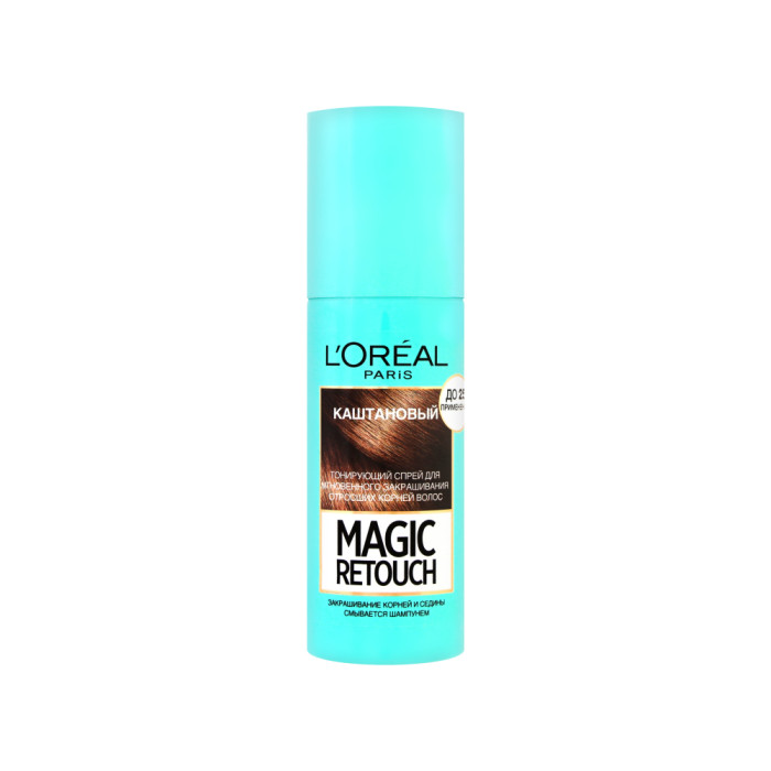 L'Oreal Magic Retouch шашты бояйтын спрей, каштан 75 мл