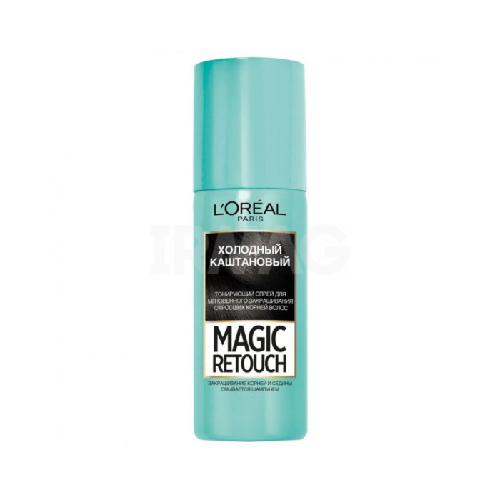 L'Oreal Magic Retouch шашты бояйтын спрей Суық каштан 75 мл
