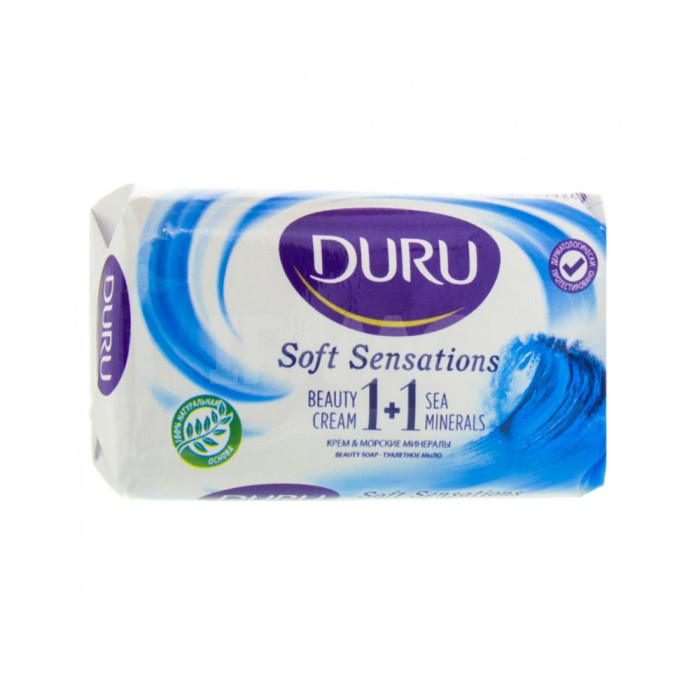 Duru Soft Sens Туалет сабыны Теңіз минералдары 4*80 гр