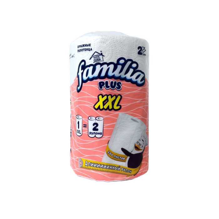 Familia XXL 2 қабат қағаз сүлгілері 1 рулон