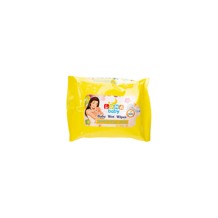 Luna Baby ылғалды майлықтар балаларға 20 дана