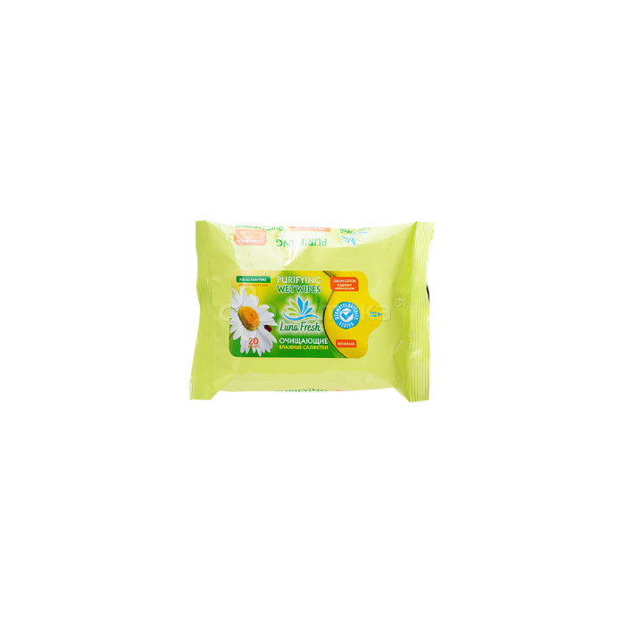 Luna Fresh тазартатын ылғалды майлықтар 20 шт