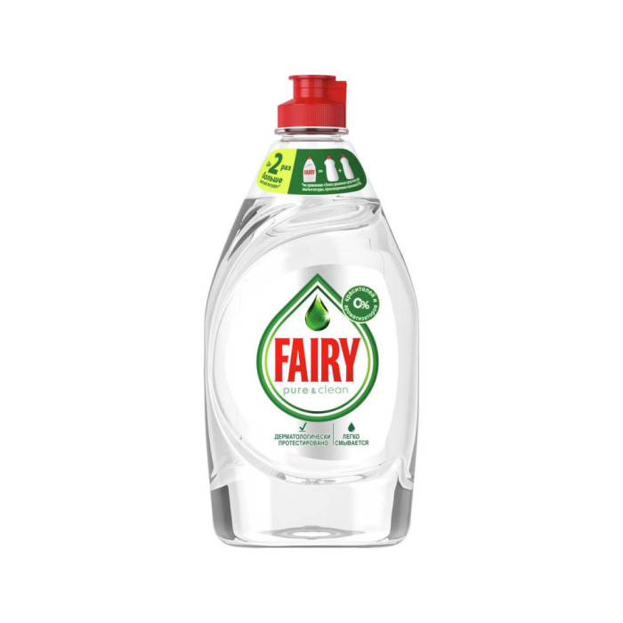 Средство для мытья посуды Fairy Pure&Clean 450 мл