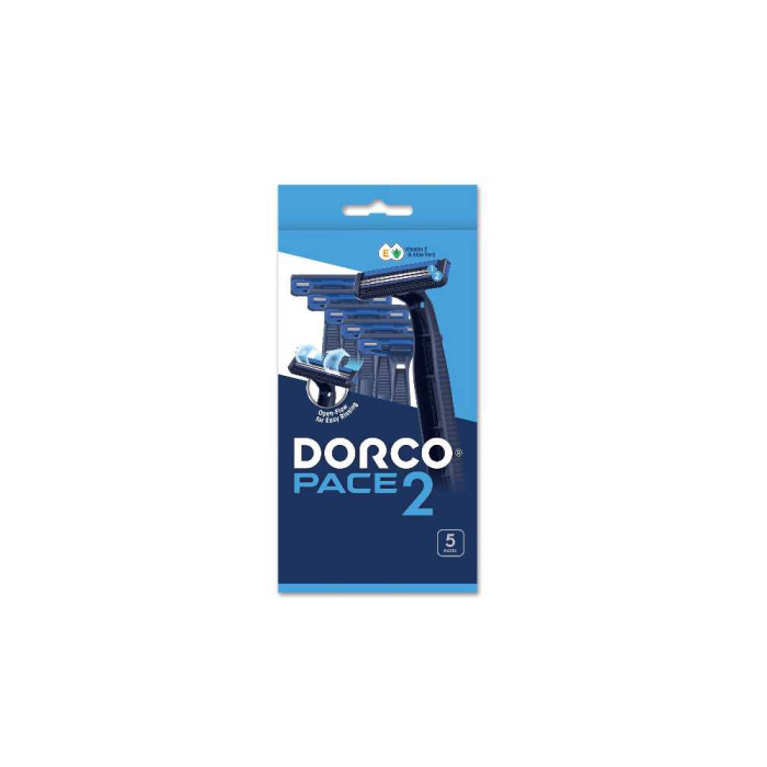 Dorco Pace 2 бір реттік 5 дана сақал алу станогы