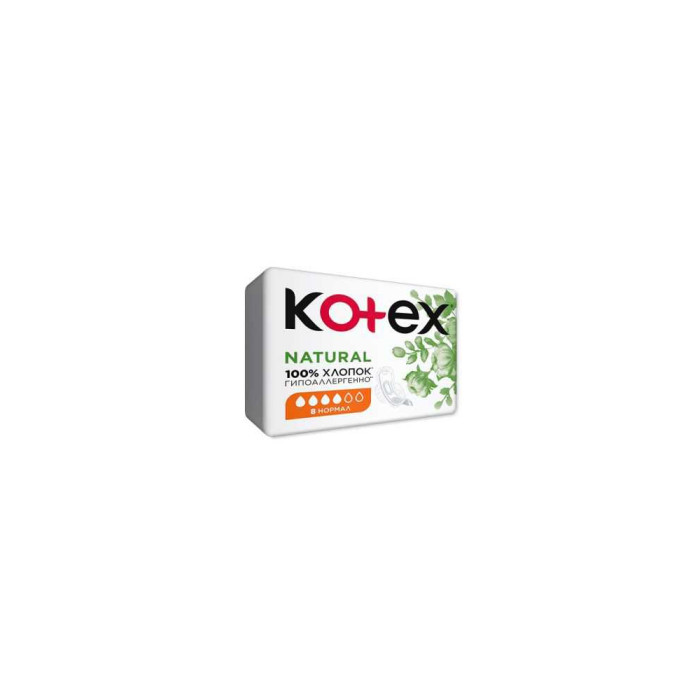 Прокладки гигиенические Kotex Natural Normal 8 шт