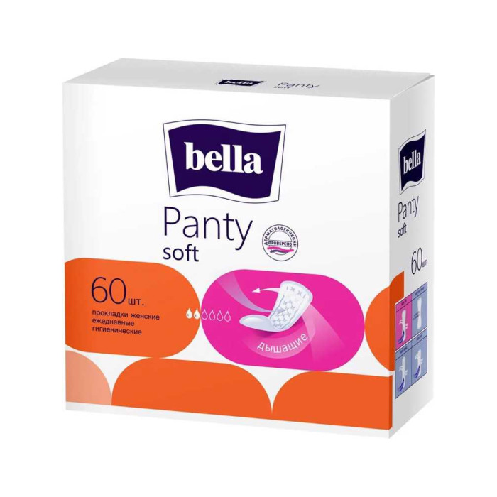 Bella Panty Soft 60 шт күнделікті төсемдер