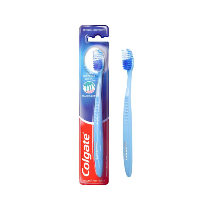 Colgate тіс щеткасы Орташа қаттылықтағы массажер 1 дана