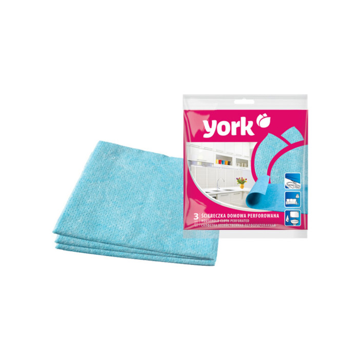 Перфорацияланған салфетка YORK 3шт