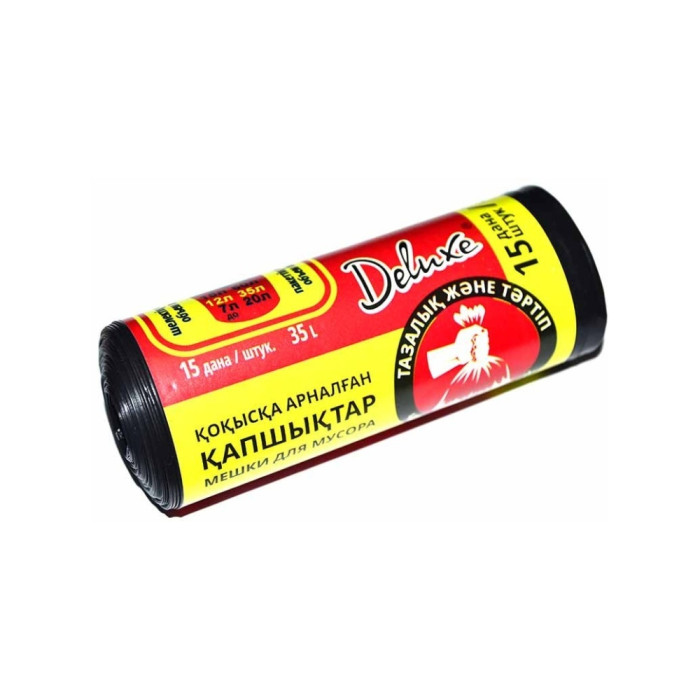 Deluxe мешки для мусора 35 /л15 шт