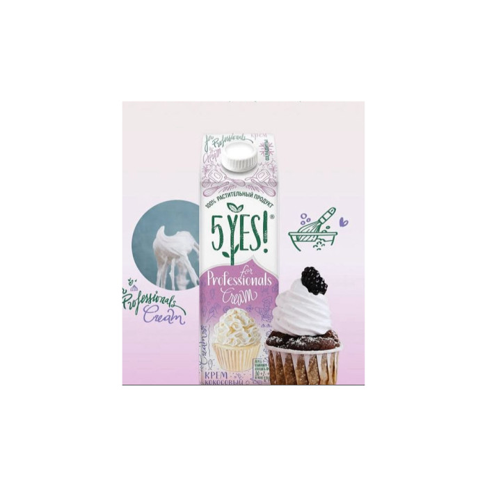 4650228210345 КРЕМ CREAM COCONUT 26% 1*6L ДЛЯ ПРОФІ 5 ТАК!