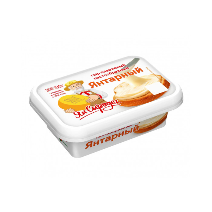 4811208011035 апрацаваны сыр AMBER PL 45% 180g*8 VH
