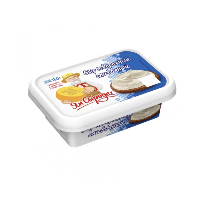 4811208012353 Нагевы сыр CREAM CHEESE 70% 180g*8 VH