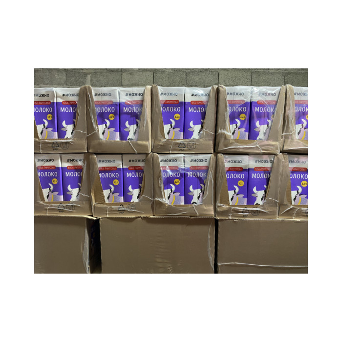 4811269007220(12) რძე LACTOSE-FREE MILK 1 PACK (12L)