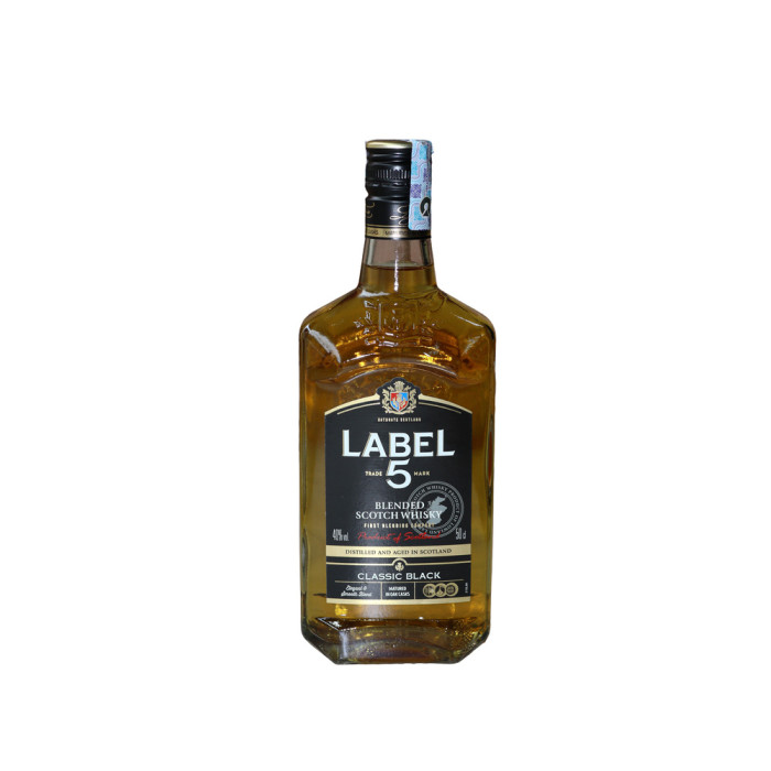 LABEL 5 blended scotch whisky 0.500
