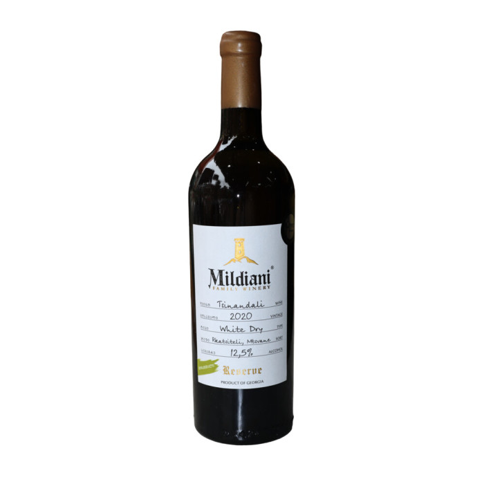 Mildiani Tsinandali Reserve white dry 2020