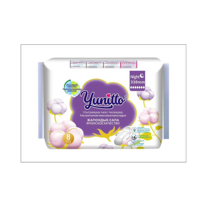 Падпӯши гигиенӣ Yunitto шабона 330 мм