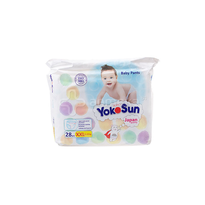 Braguitas Yokosun Comfort XХL (15-23kg) 28 uds